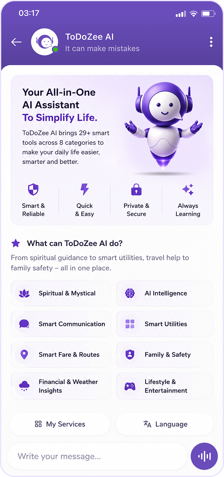 Todozee AI Assistant