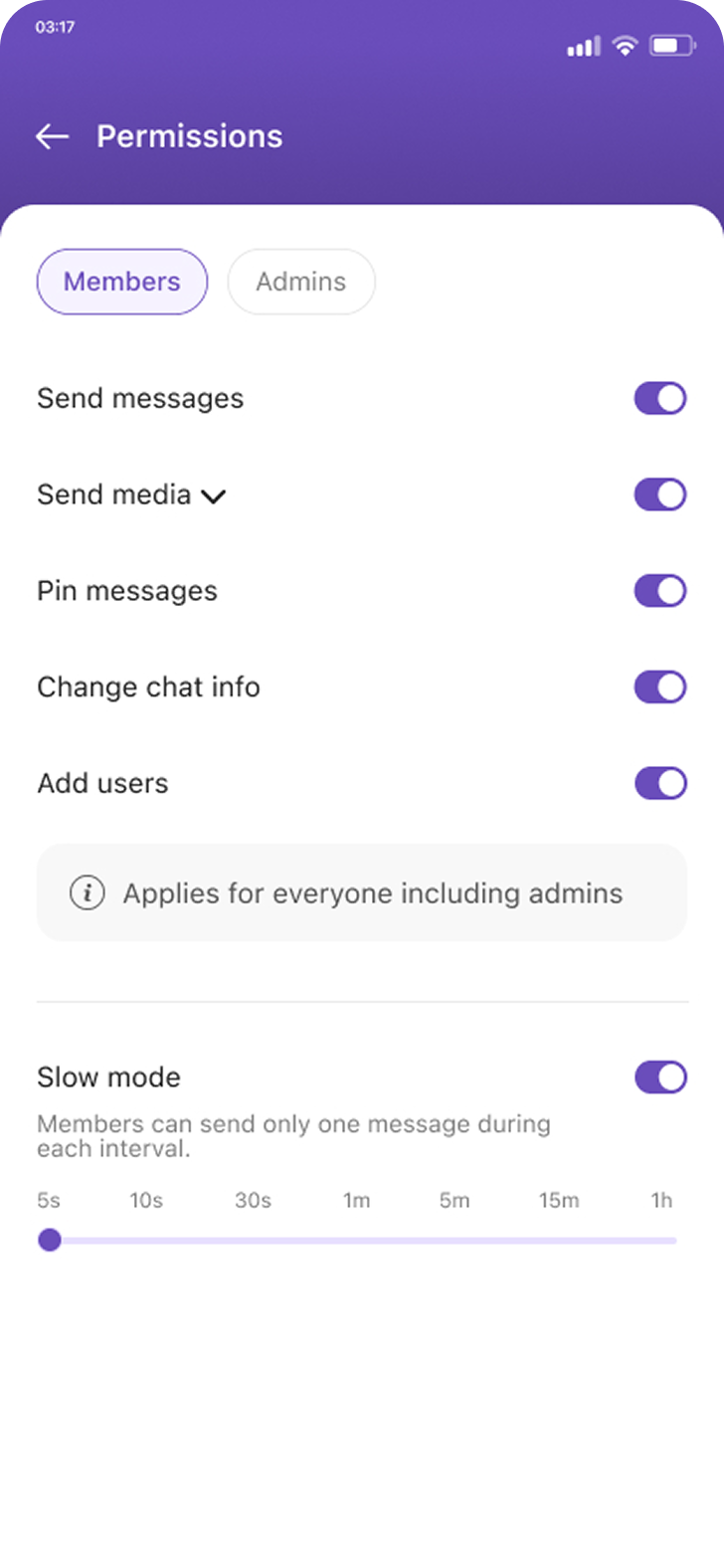 Permissions