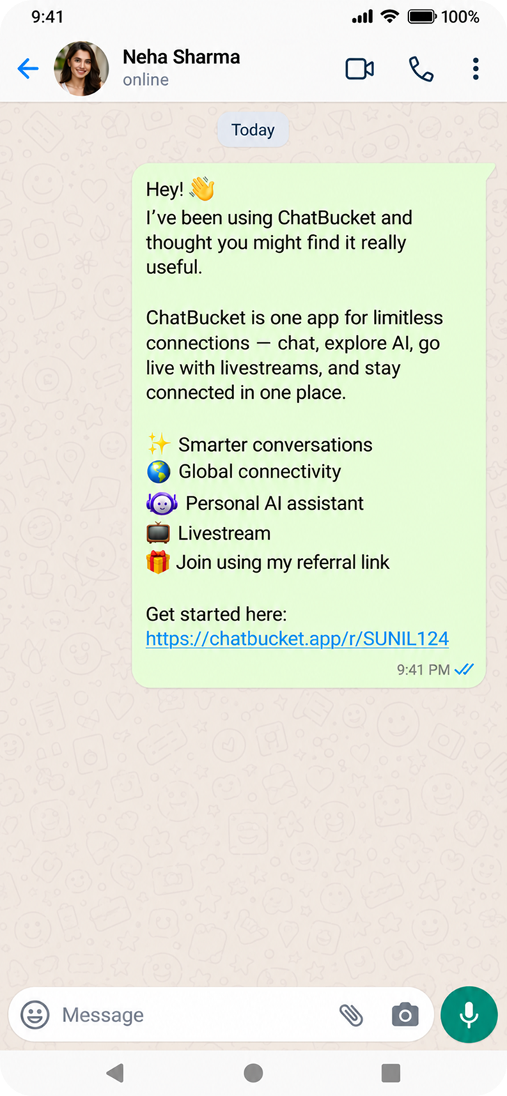 Referral Sharing
